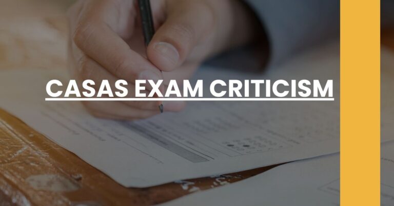 CASAS Exam Criticism Feature Image