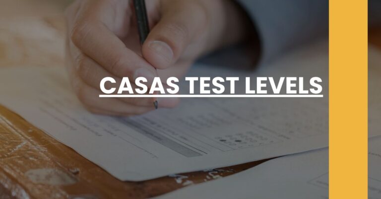 CASAS Test Levels Feature Image