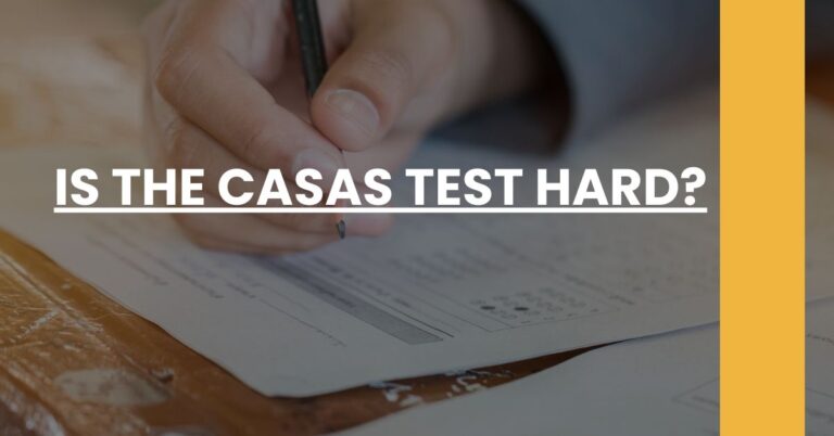 Is the CASAS Test Hard Feature Image